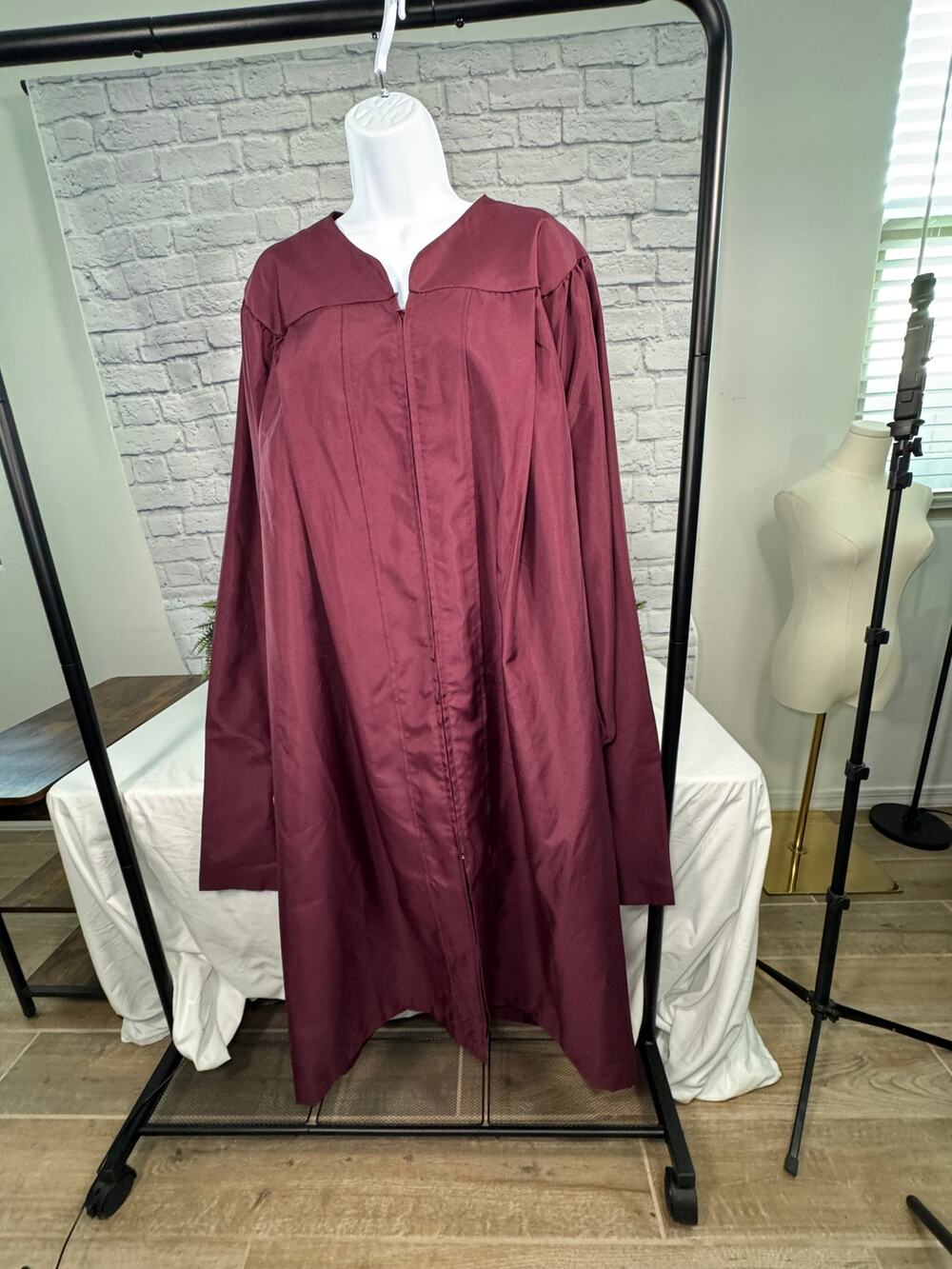 Official ASU Master's Graduation Gown Maroon Fits 5'3"โ5'5" Arizona State